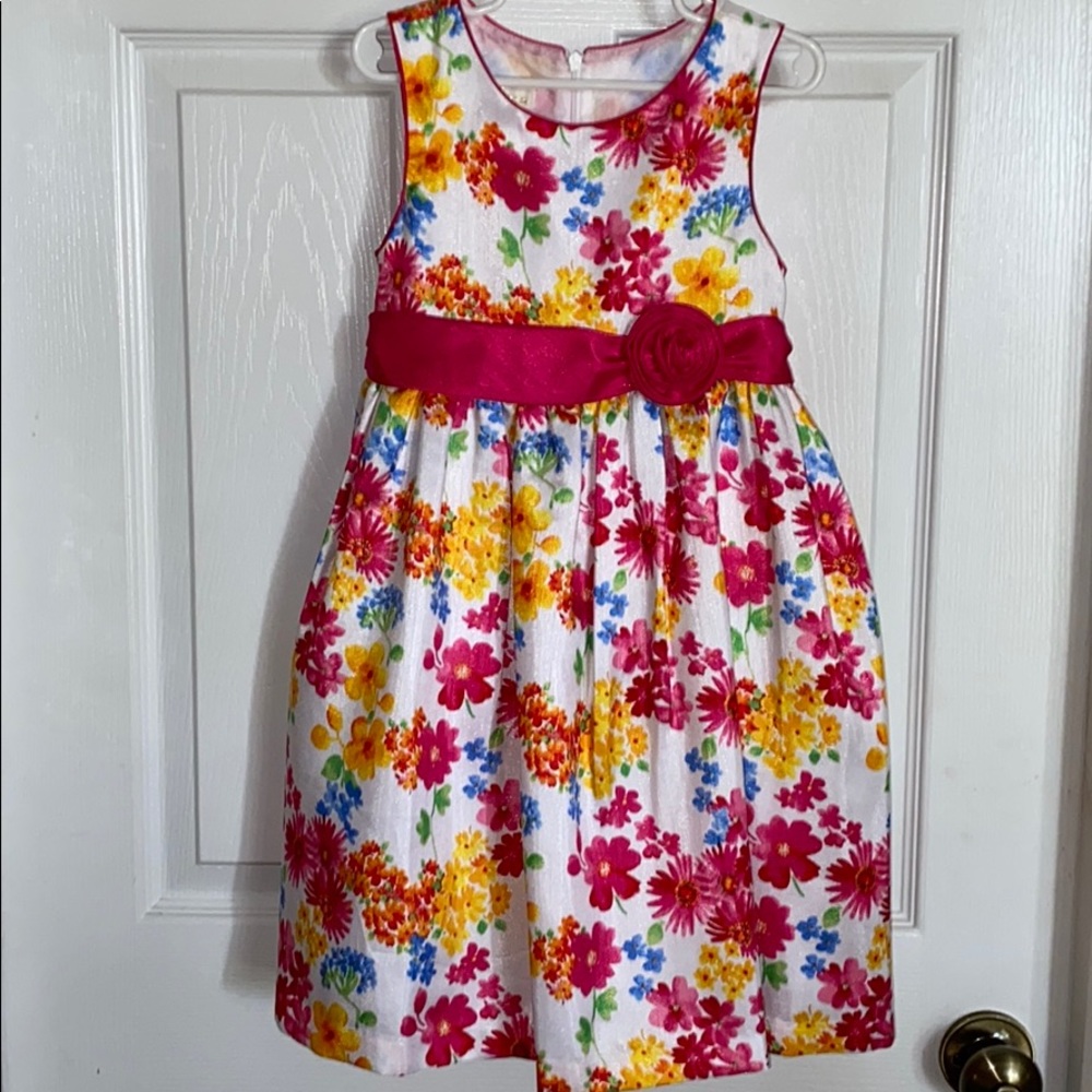 Girls’ Flower Dress NWOT
